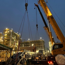 Доставка оборудования к месту монтажа